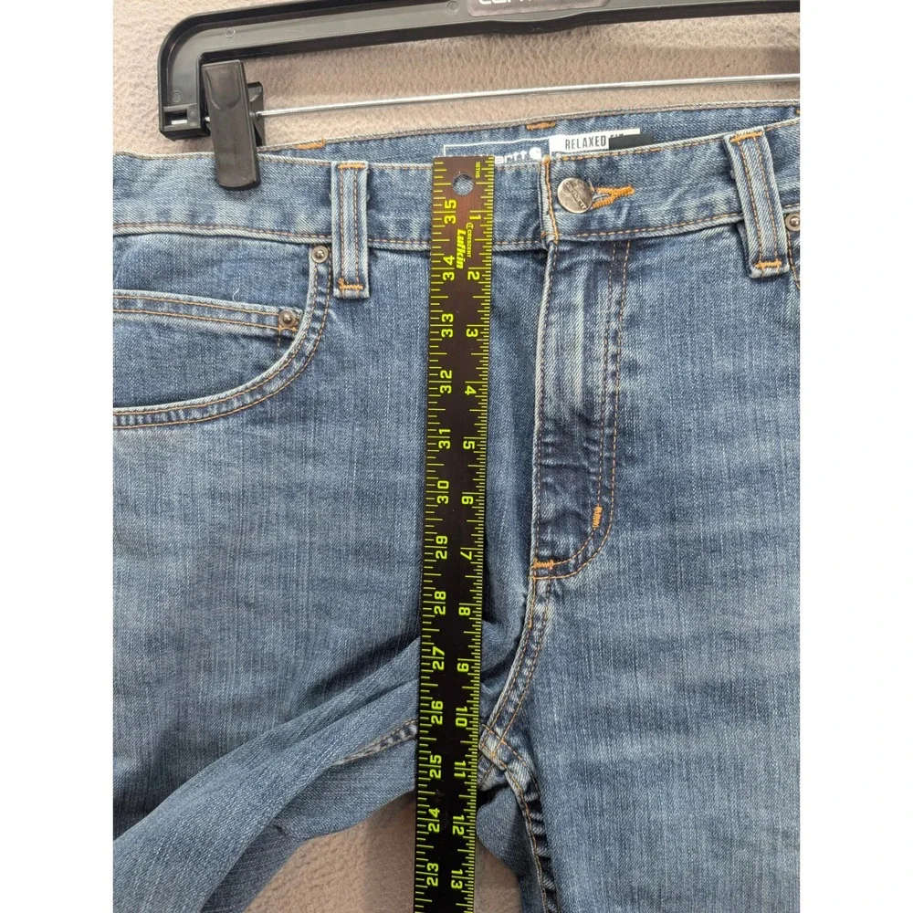 Carhartt Men's Relaxed Fit Rugged Flex Low Rise 5 Pocket Tapered Jeans 31x34 NWT